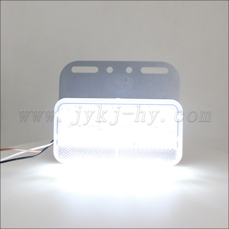 LED šoninė šviesa sunkvežimiams – 3W, 12–24V, LED šaltinis, Modelis JY-2017, tarnavimo laikas 50000 h; tinkama kravas automobiliams, priekaboms ir RV