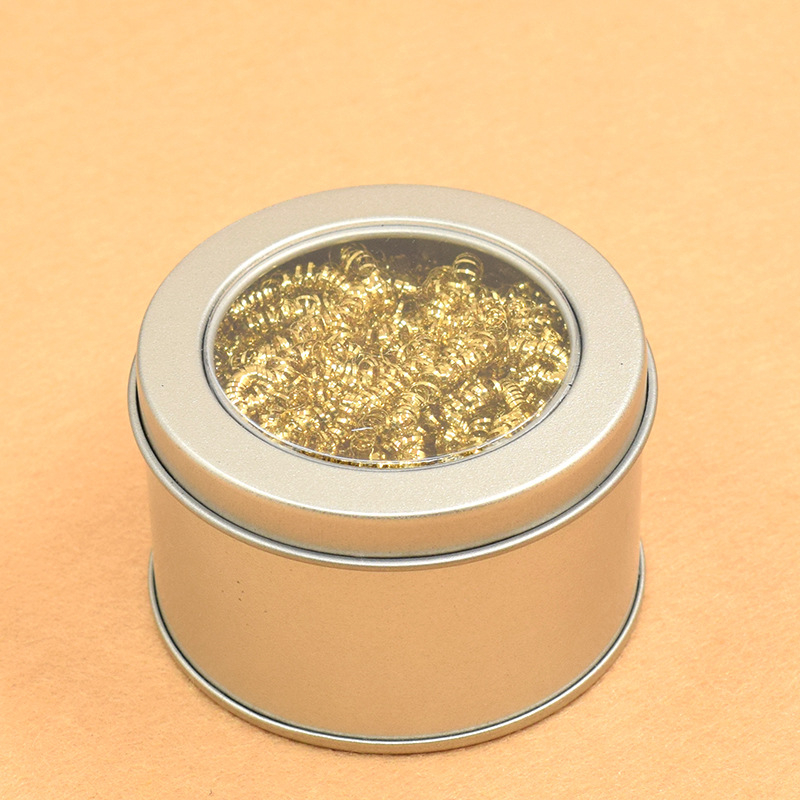 Debailong tisztító golyó forrasztófejhez, tiszta réz, kör alakú formájú