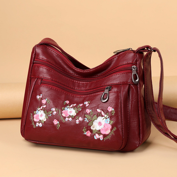 Prešivana PU kožna crossbody torba, meka tekstura, velika kapacitet, zatvaranje na zip, unutarnji džep s zipom i džep za dokumente, podstava od poliestera, horizontalni kvadratni oblik, dvostruke naramenice, proljeće 2025
