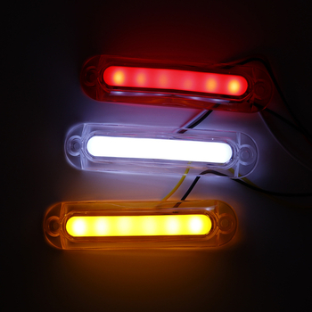 LED kravas automašīnas sānu luktai, universāls spriegums 12–24V, IP65, 2W, modelis LMYB011