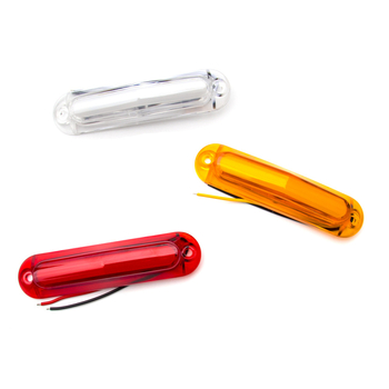 LED kravas automašīnas sānu luktai, universāls spriegums 12–24V, IP65, 2W, modelis LMYB011