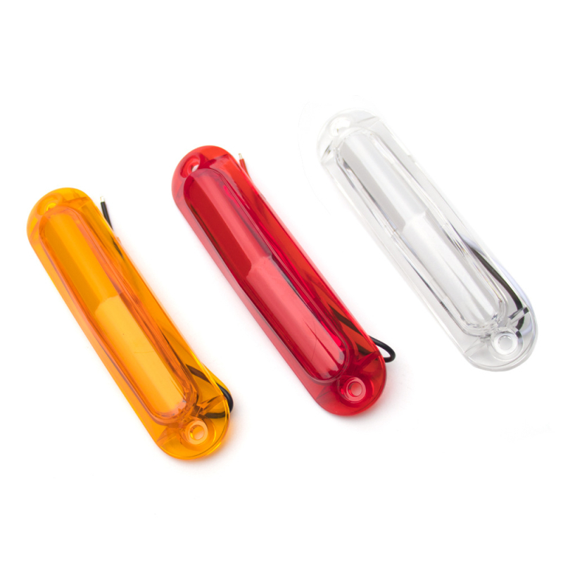 LED kravas automašīnas sānu luktai, universāls spriegums 12–24V, IP65, 2W, modelis LMYB011