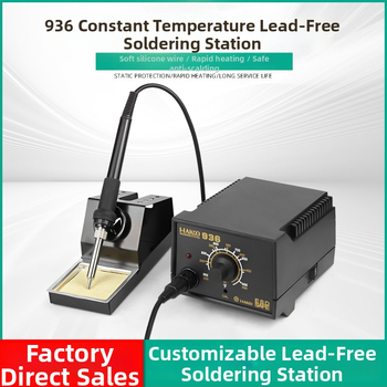 I-IAKKO 936 konstantas lodēšanas stacija, regulējama temperatūra, 220 V, elektroniskai montāžai