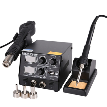 Stație de lipire cu aer cald Gordak 868D – sudare electronice, greutate 2.92