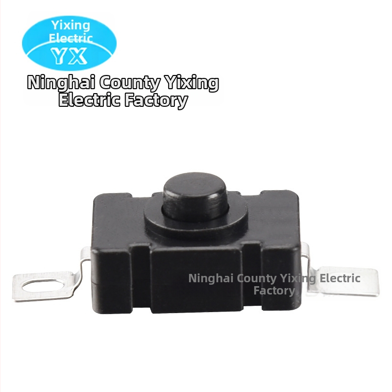 Kompakta pašslēdzams pogas slēdzis (24V, IP20, 2000 elektriskie cikli, 2000 mehāniskie cikli, lodēšanas spailes savienojums)