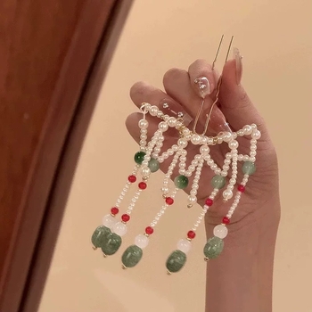 Κλάμερ μαλλιών – κράμα, γεωμετρικό σχήμα, χειροποίητο, στυλ Thai Silver, για γάμο