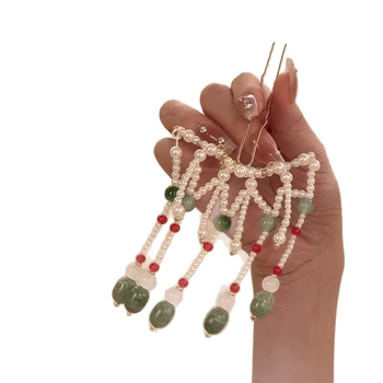 Κλάμερ μαλλιών – κράμα, γεωμετρικό σχήμα, χειροποίητο, στυλ Thai Silver, για γάμο