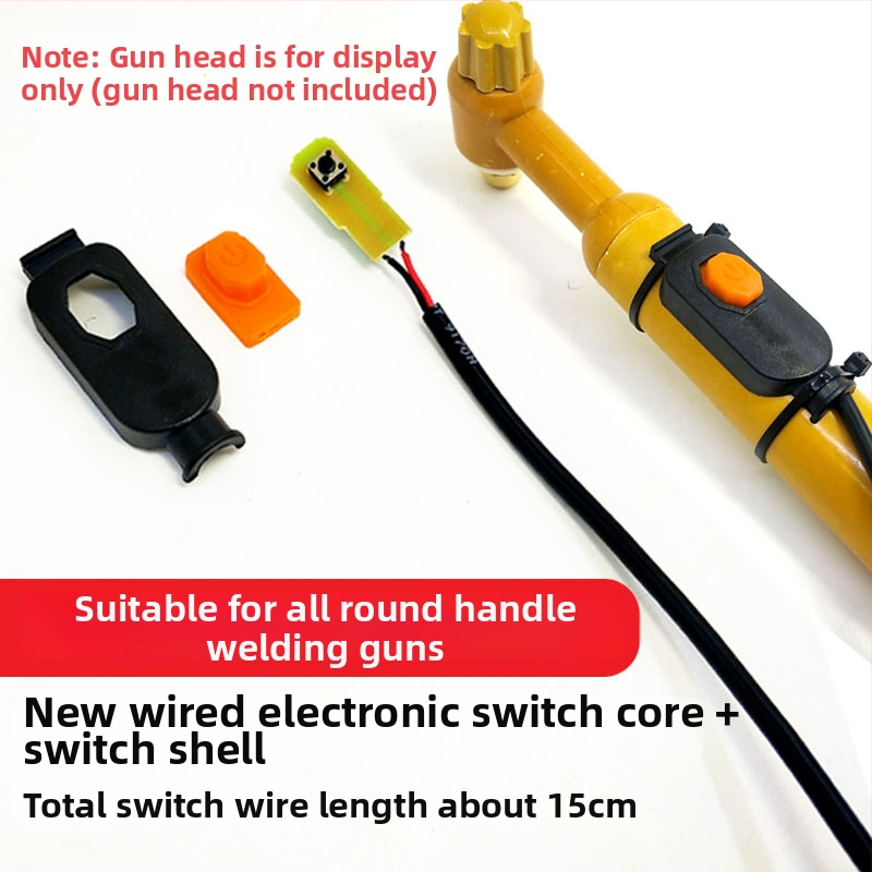 Cabos elektroniskais slēdzis argona loka metināšanas pistolei, Eiropas stila metināšanas slēdzis, plazmas griešanas elektroniskais slēdzis, manuāla vadība, roku darināts