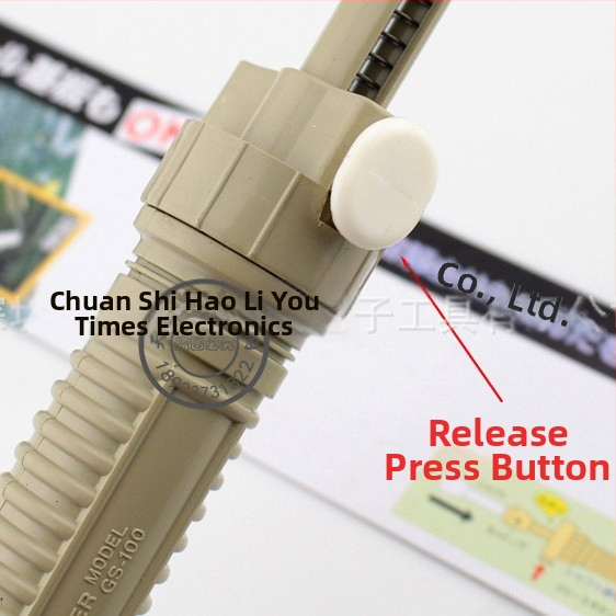 GS-100 Rokas kositra sūkšanas pistole