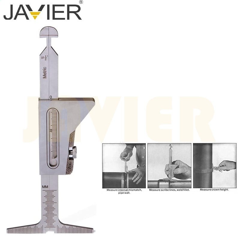 Μετρητής επιθεώρησης συγκόλλησης από ανοξείδωτο χάλυβα – μετρητής ύψους ραφών συγκόλλησης και ακμή μέτρησης