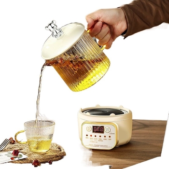 Κανάτα Υγείας με σώμα από βοριοσιλικό γυαλί, 380V, 1000W, έλεγχος με κουμπί, κατάλληλη για 6+ ατόμων