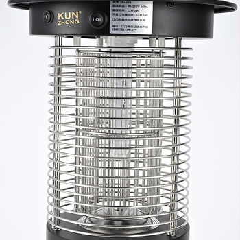 Išorinis uodų naikinimo žibintas su elektriniu šoku, LED gaudyklė, modelis Kz202w-led, Kun Zhong