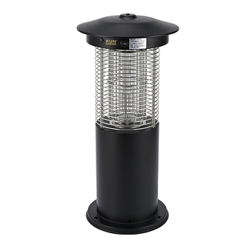 Szabadban használható szúnyogirtó lámpa elektromos sokk elven működik, LED csapda, modell Kz202w-led, Kun Zhong