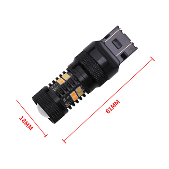 Automobilio LED posūkio signalo ir stabdymo žibintas (Modelis 1157/3157/7443; 5W; 12V; 480LM; 50 000h)