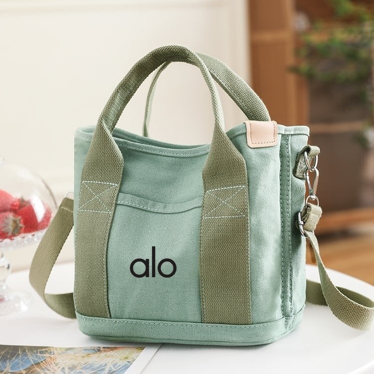 Ženska torba od kanvasa, gradski stil jednostavnosti, vodoravni kvadratni oblik, zatvaranje zipom, unutarnji pretinci za telefon, ID karticu i laminirani džep sa zipom