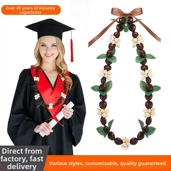 Kriauklių girlianda etninio stiliaus – Europos ir Amerikos stilius absolventų šventei (suaugusiesiems, 2024 metų žiema)