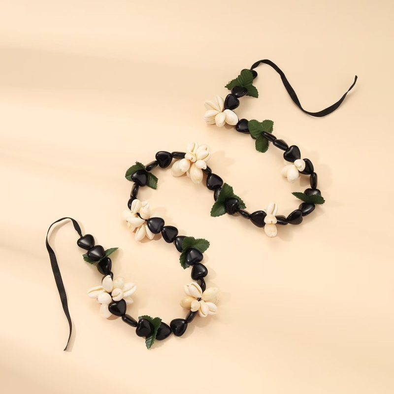 Ghirlandă cu scoici în stil trib European-American pentru absolvire (adult, iarna 2024)