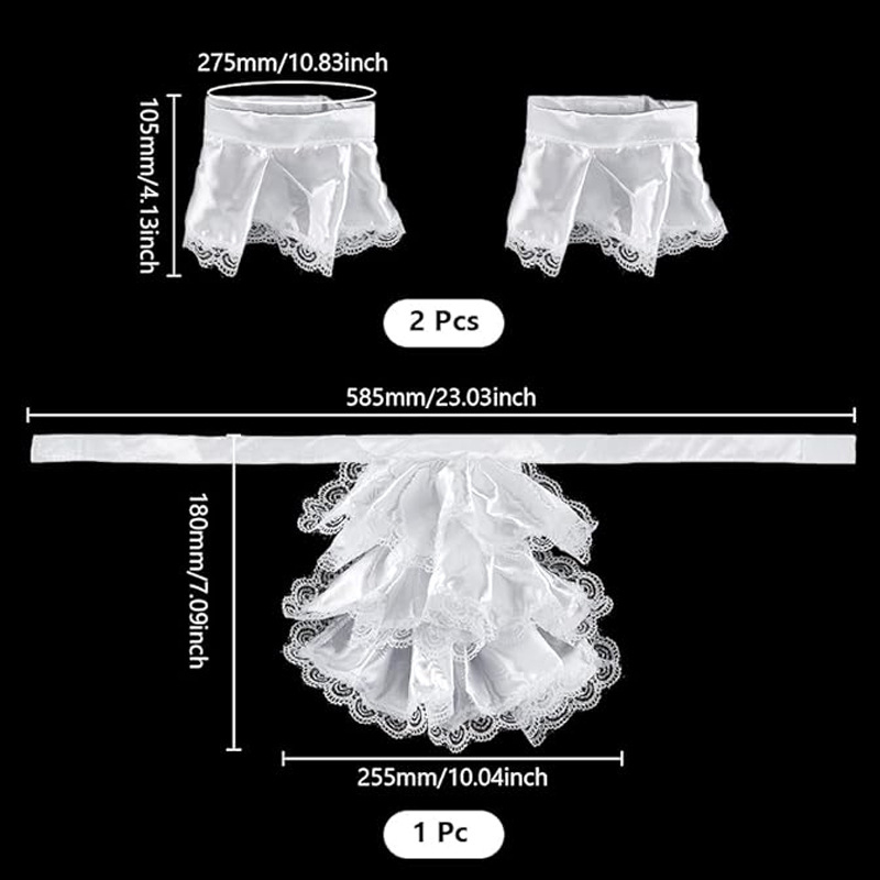 Lolita șal dantelat în stil victorian cu mâneci pentru mâini – adulți, primăvară 2023
