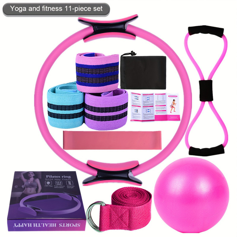 Elastični set pojasa s latex hip pojasom i latex otpornošću (Tip: užad kopča; Materijal: crvene mahune; Obrada: premazano metal; Godina/Sezona: Zima 2025)