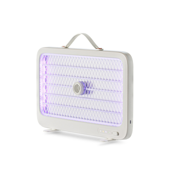 Unutarnja punjiva lampa za ubijanje komaraca s hvatanjem i električnim šokom – pokrivenost 61㎡, ugrađena baterija 1001–1600mAh, LED svjetlo, uvijek uključena, tih način