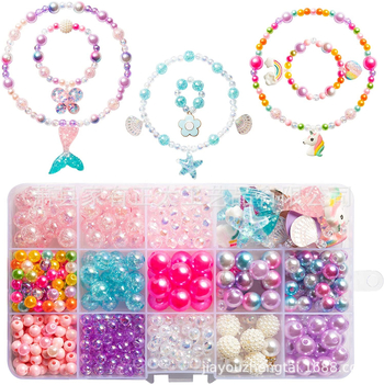 DIY dječji set za božićne perle — perle za slobodno navlačenje, materijal: plastična smola, postupak proizvodnje: ubrizgavanje i ručna montaža, izvorni dizajn, jesen 2021