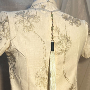 Огърлица с Liuli висулка, кръстосан синджир, многослоен дизайн, дължина 81 см и повече, модерен минималистичен стил