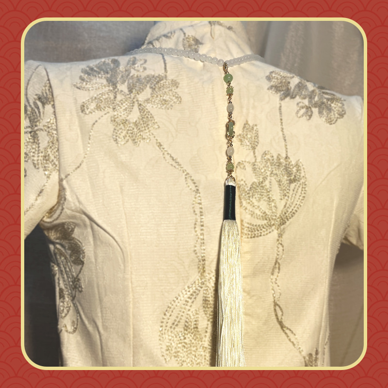 Огърлица с Liuli висулка, кръстосан синджир, многослоен дизайн, дължина 81 см и повече, модерен минималистичен стил