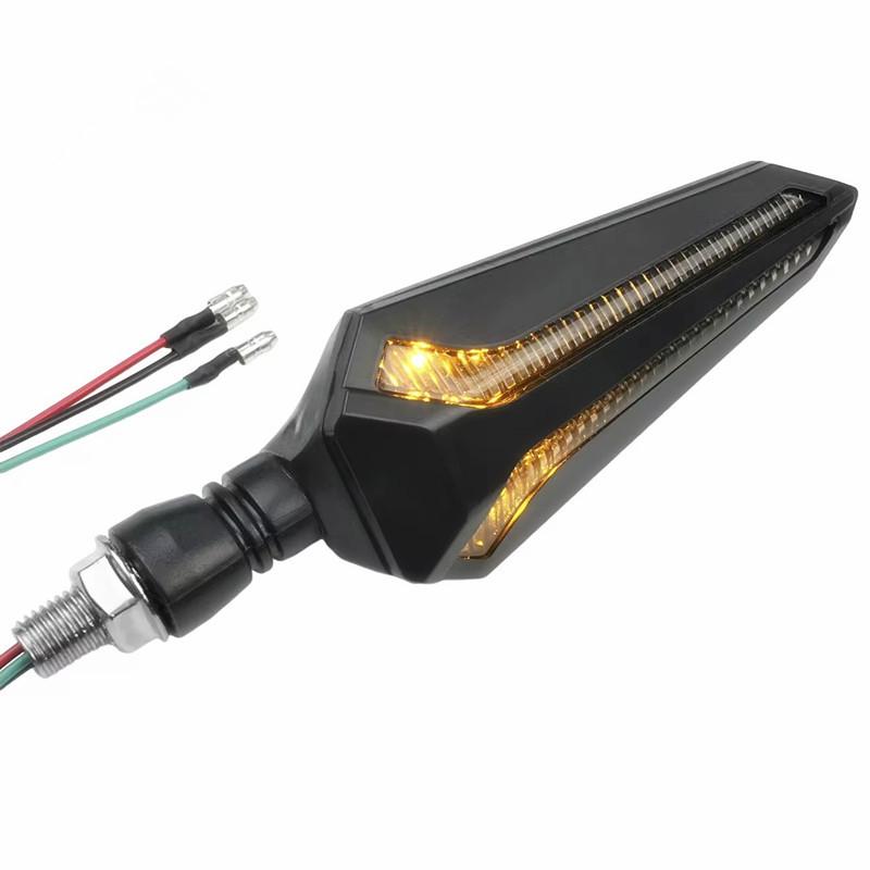LED sekvencijski pokazivači smjera za modificirane motocikle i električna vozila – ABS plast, 12V DC, 0229