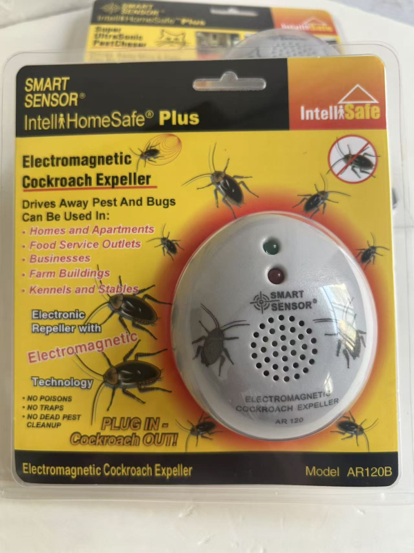 AR120B Ultrazvučni repeler za insekte i glodavce s elektromagnetskom valom — 5V, 50/60 Hz, 5W