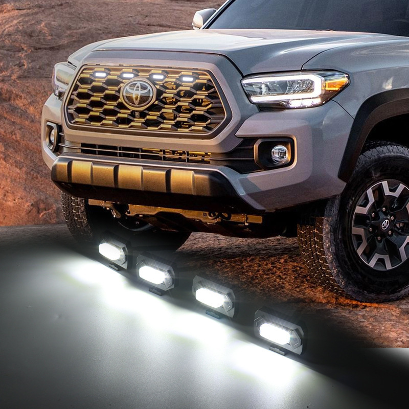 Grilio LED žibintai 2020 Toyota Tacoma – 12V, 480LM, plastiko lempos gaubtas, tarnavimo laikas 50000 h