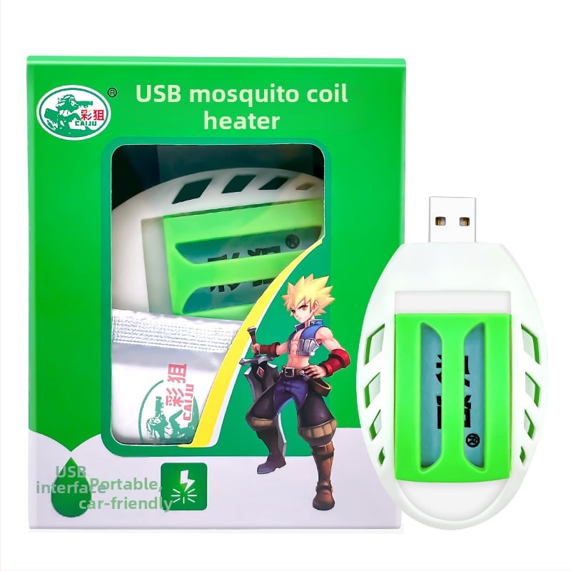 USB nešiojamas priemonės nuo uodų – kietojo kūno įrenginys, 6 vienetai per įrenginį, modelis 0017, Color Sniper