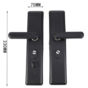 Bezpečnostná kľučka na dvere, dvojité ťahanie, železo, ED002A-2, Chenxu, Nový čínsky štýl, moderná jednoduchosť