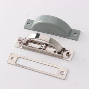 Tatami rukoväť na zásuvky so skrytým zadným krytom a zabudovaným preklopným mechanizmom — Weiti, Model 505-85mm, zinková zliatina, elektroplatovanie