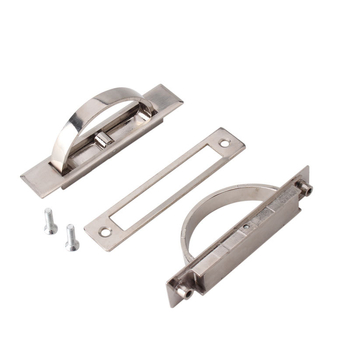 Tatami rukoväť na zásuvky so skrytým zadným krytom a zabudovaným preklopným mechanizmom — Weiti, Model 505-85mm, zinková zliatina, elektroplatovanie