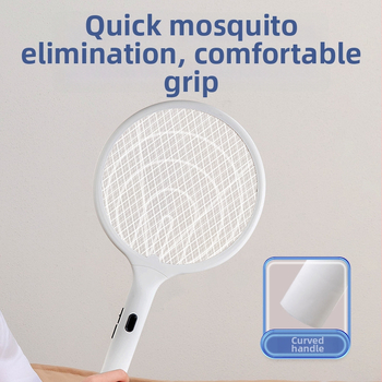 Puls electric USB pentru țânțari, reîncărcabil, LED, plasă din aliaj Ni-Zn-Fe, baterie încorporată 1001–1600 mAh, încărcare 3–5 ore, acoperire 21–30 m²