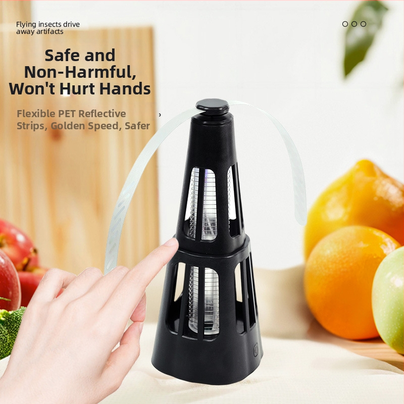 Dobíjateľné zariadenie proti hmyzu – vnútorné a vonkajšie použitie, dvojité využitie na stôl a na stenu, USB napájanie, model 5456