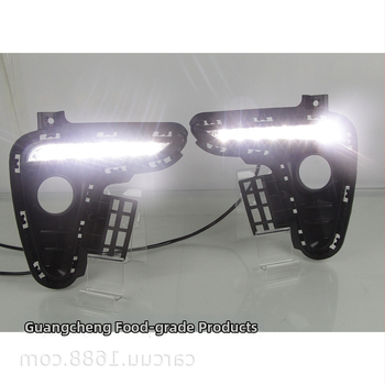 Dienos šviesos Kia Rio 2018 ir Kia K2 2017-2018 | ABS korpusas, IP67, 2000 lm, 6000K, 1 W