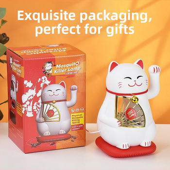 LED lampa na ničenie komárov, sacia pasca typu, ambientálne svetlo, PP kryt, vhodné až pre 10 m²