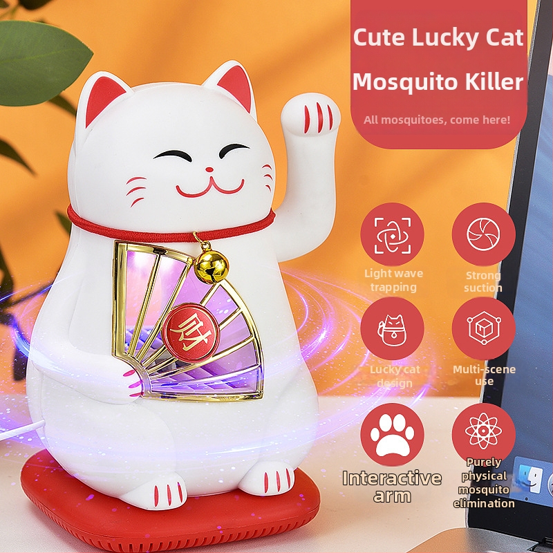 LED lampa na ničenie komárov, sacia pasca typu, ambientálne svetlo, PP kryt, vhodné až pre 10 m²