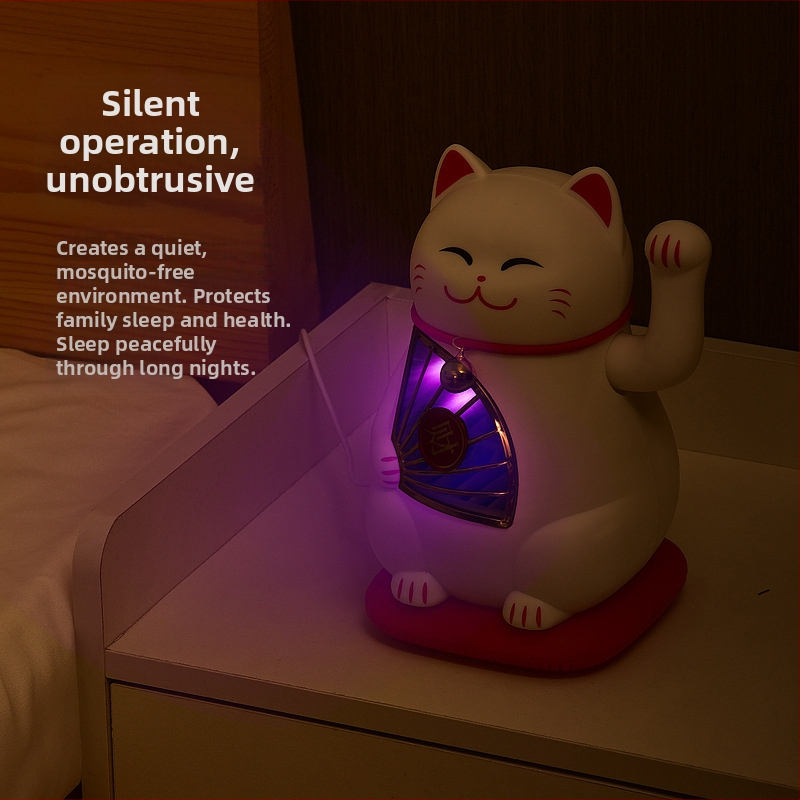 LED lampa na ničenie komárov, sacia pasca typu, ambientálne svetlo, PP kryt, vhodné až pre 10 m²