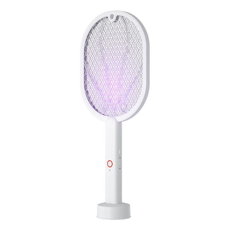 Električni električni ubijač komaraca s LED svjetlom, ugrađena baterija 501–800 mAh, pokrivenost 11–20㎡, mreža nikl-zin-željezo, punjenje 1–3 sata