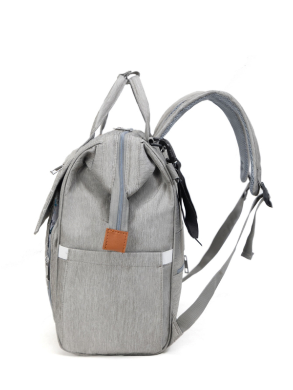 Taška na plienky pre mamu – Veľká kapacita, Oxford látka, Nepremokavá, Sucho-mokré delenie, Zakrivené ramenné popruhy