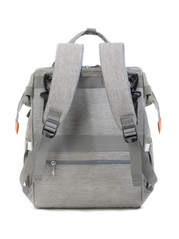 Taška na plienky pre mamu – Veľká kapacita, Oxford látka, Nepremokavá, Sucho-mokré delenie, Zakrivené ramenné popruhy