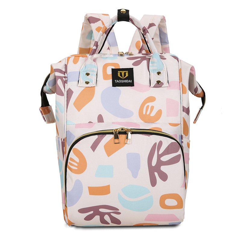 Geantă pentru mame cu bebeluși, capacitate mare, rucsac de umăr pentru călătorii, nylon, respirabil, curea cu pernă de aer