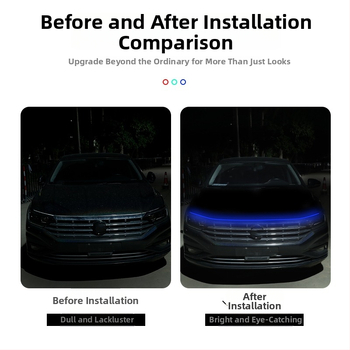 Automobilio LED dienos šviesa su silikonine korpusu, 6W, 12V, lipnė montavimas, priekinis dangtis