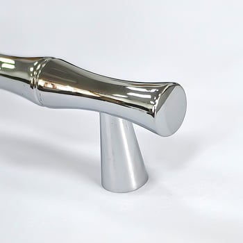 UP-4078 Λαβή ντουλαπιού μπάνιου από κράμα ψευδαργύρου, ηλεκτροπλατιωμένη, με πολλές τρύπες