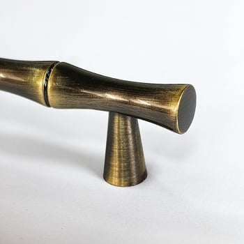 UP-4078 Λαβή ντουλαπιού μπάνιου από κράμα ψευδαργύρου, ηλεκτροπλατιωμένη, με πολλές τρύπες