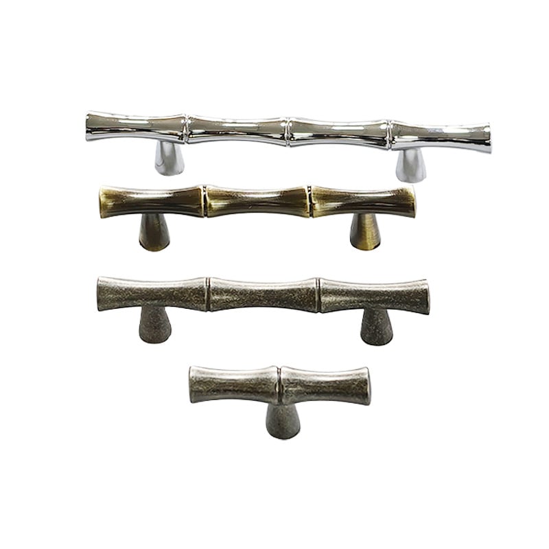 UP-4078 Λαβή ντουλαπιού μπάνιου από κράμα ψευδαργύρου, ηλεκτροπλατιωμένη, με πολλές τρύπες