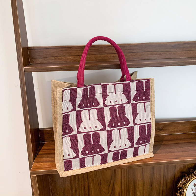 Kabelka na rameno z bavlny a ľanu, mestský štýl, vodorovný štvorcový tvar, magnetické zapínanie, vnútorná kapsa so zipsom