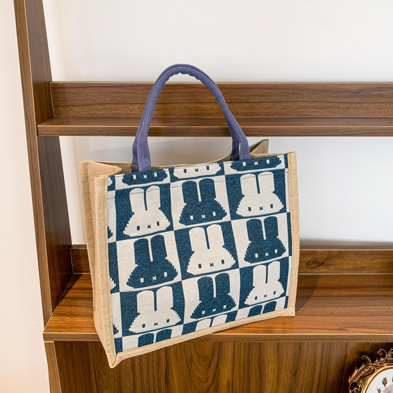 Kabelka na rameno z bavlny a ľanu, mestský štýl, vodorovný štvorcový tvar, magnetické zapínanie, vnútorná kapsa so zipsom